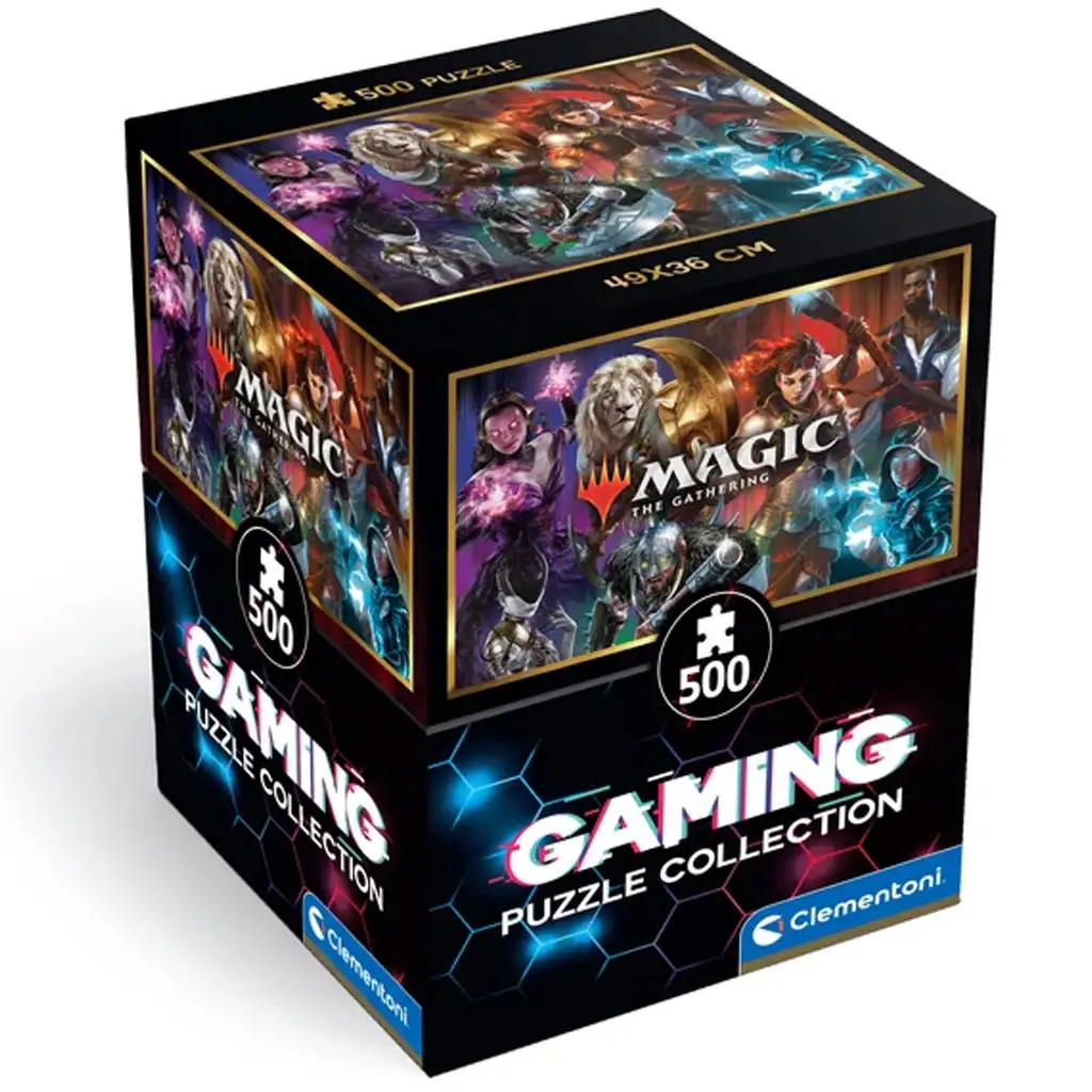imagen de Rompecabezas de 500 piezas de Magic: The Gathering - Clementoni 1
