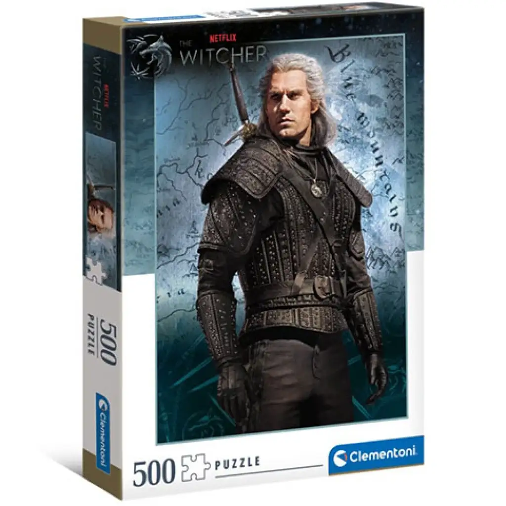 imagen de Rompecabezas de 500 piezas de Witcher - Clementoni 1