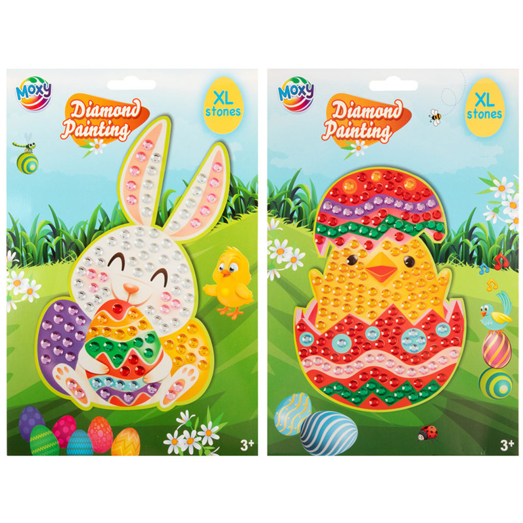 imagen de Rompecabezas de diamantes de Pascua en dos versiones 1ud 1