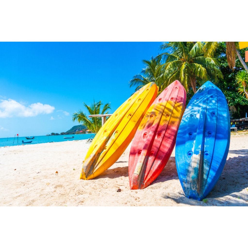 imagen de Rompecabezas de diamantes: Set de pintado de diamantes de tabla de surf 40x50cm 1