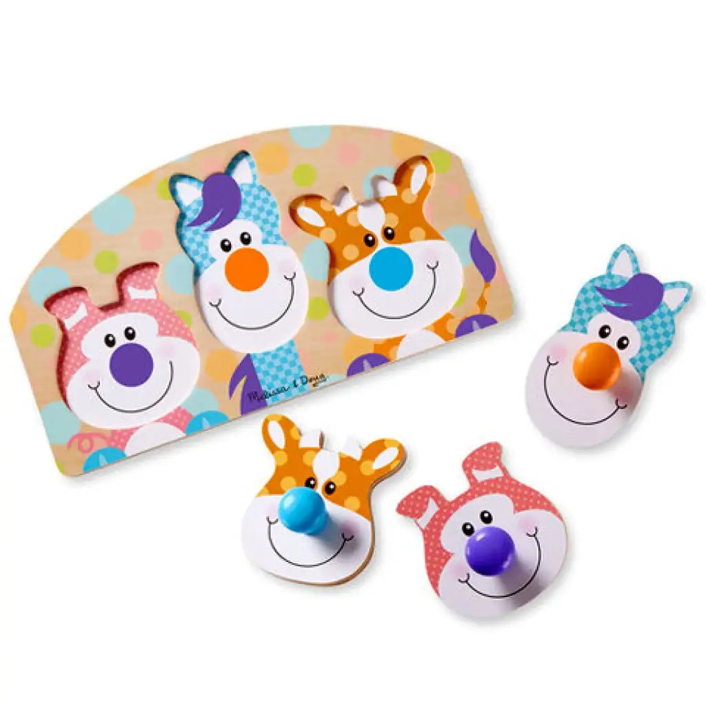 imagen de Rompecabezas de formas gigante de madera - Melissa & Doug 2