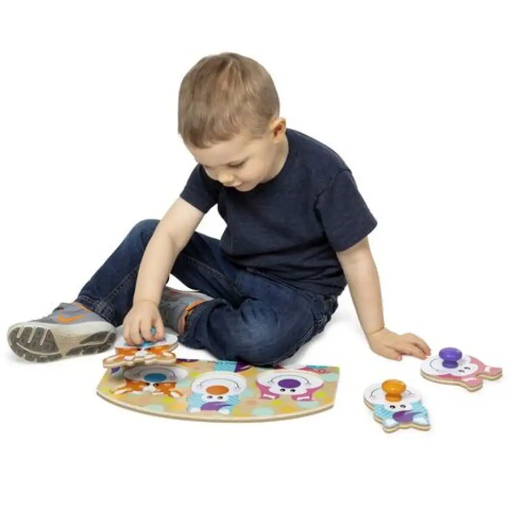 imagen de Rompecabezas de formas gigante de madera - Melissa & Doug 3