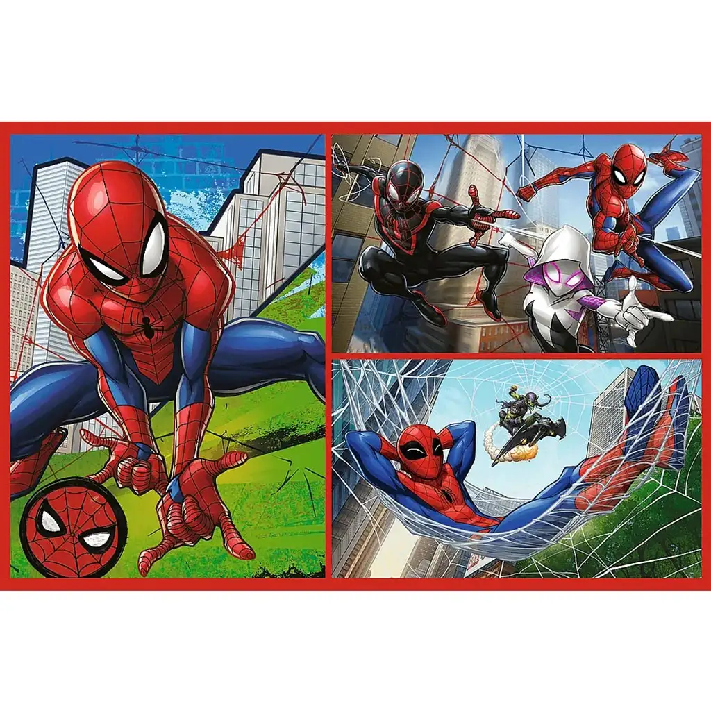 imagen de Rompecabezas de historias de Spider-Man 2x70 piezas - Trefl 2