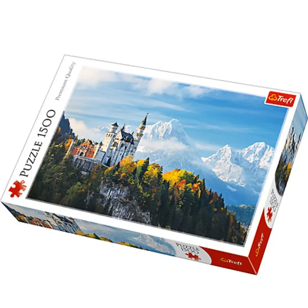 imagen de Rompecabezas de los Alpes Bávaros 1500 piezas - Trefl 1