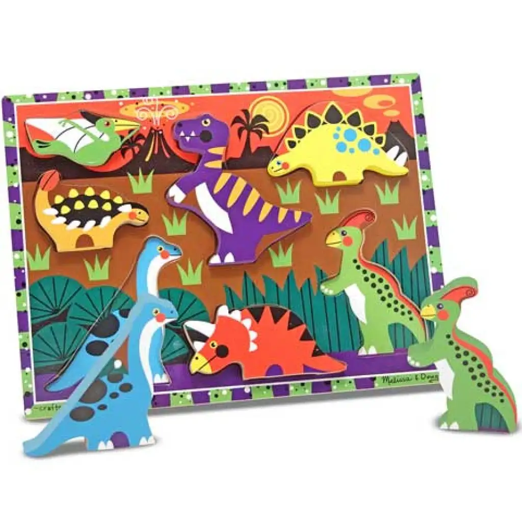 imagen de Rompecabezas de madera de formas fácil de agarrar - Melissa & Doug 2