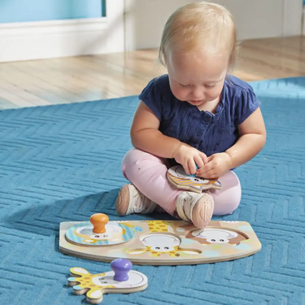 imagen de Rompecabezas de madera de safari con asa - Melissa & Doug 3