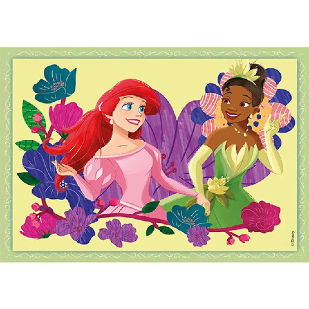imagen de Rompecabezas de princesas Disney 4 en 1 - Clementoni 2