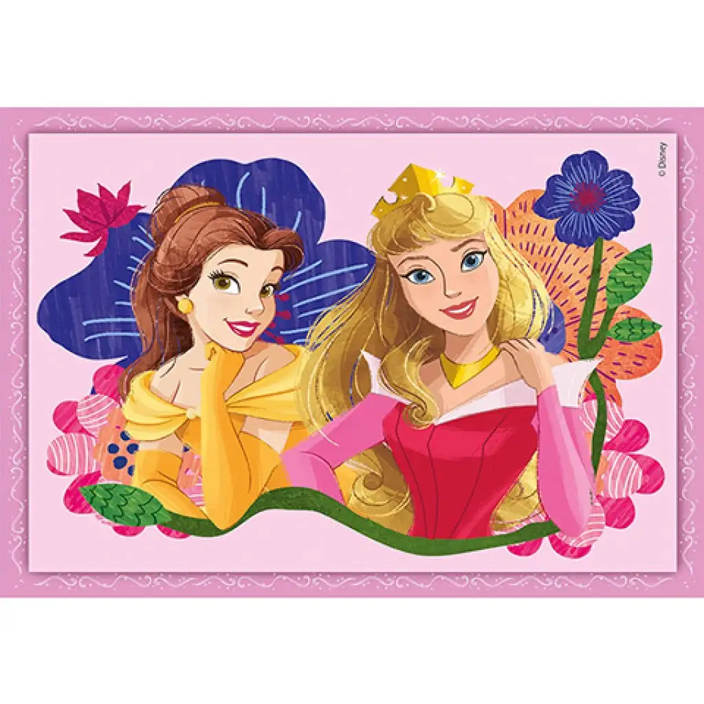 imagen de Rompecabezas de princesas Disney 4 en 1 - Clementoni 3