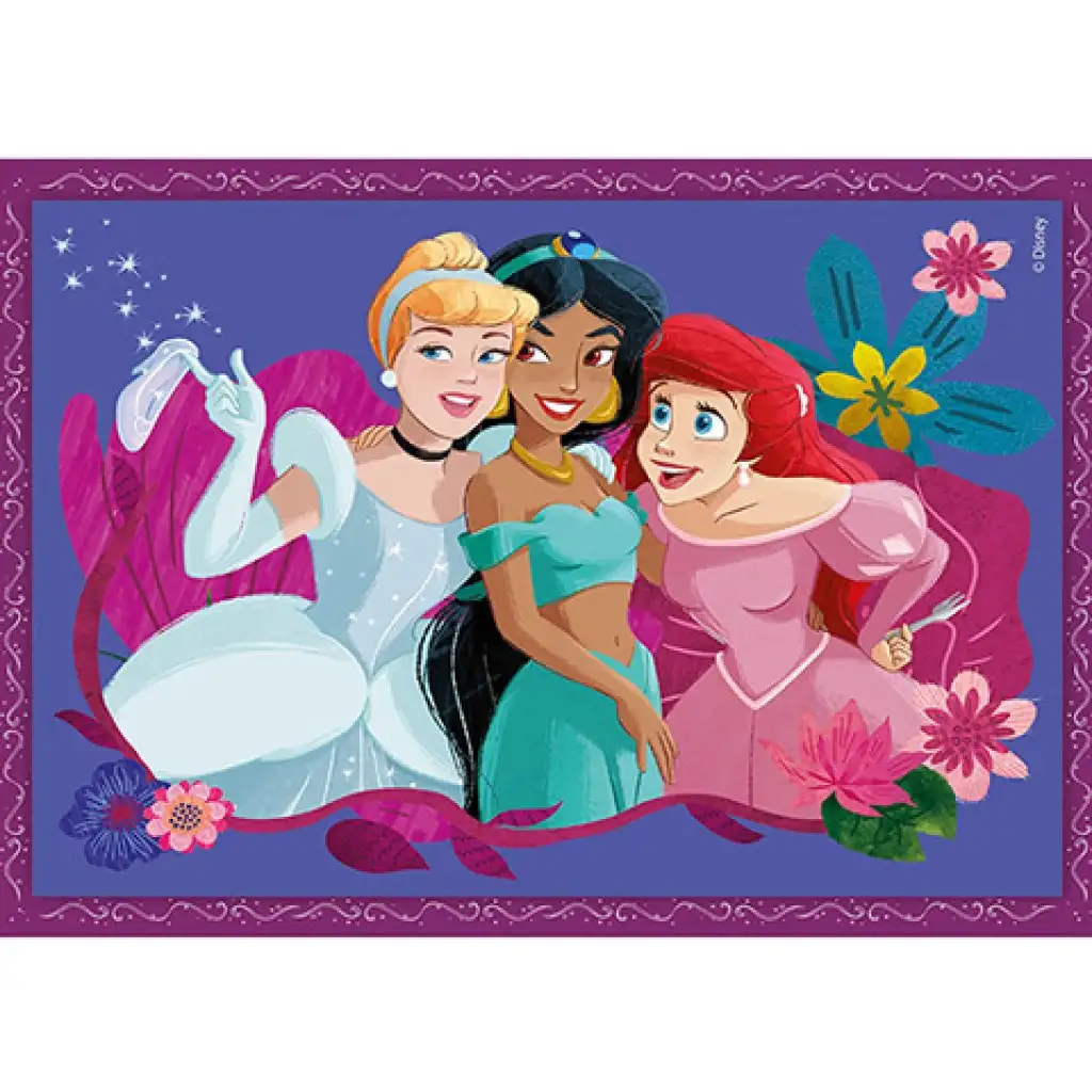 imagen de Rompecabezas de princesas Disney 4 en 1 - Clementoni 5
