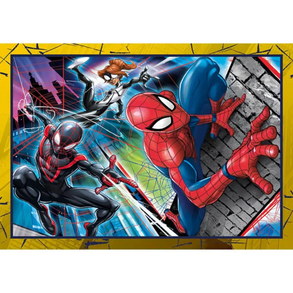 imagen de Rompecabezas de Spider-Man 4 en 1 - Clementoni 2