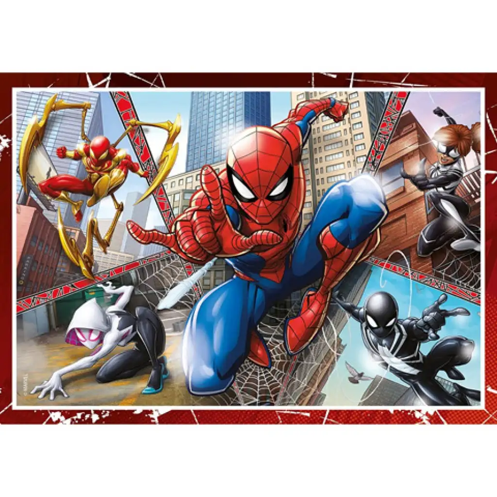 imagen de Rompecabezas de Spider-Man 4 en 1 - Clementoni 3