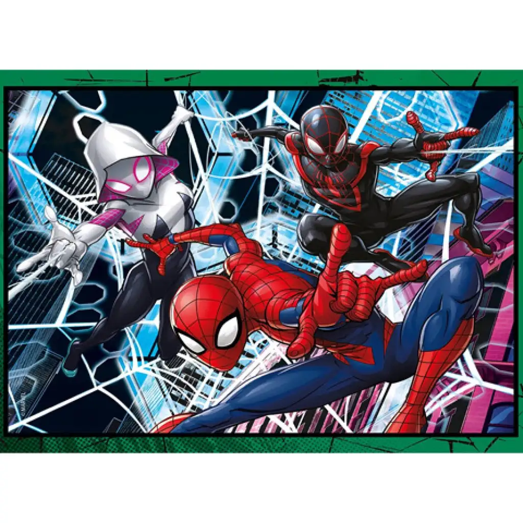 imagen de Rompecabezas de Spider-Man 4 en 1 - Clementoni 5