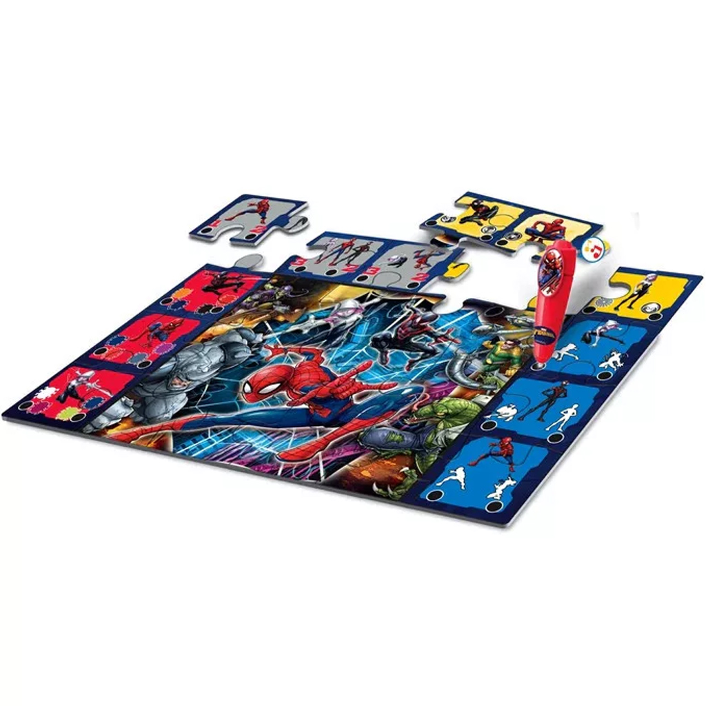 imagen de Rompecabezas de suelo interactivo de Spider-Man de 24 piezas - Clementoni 2