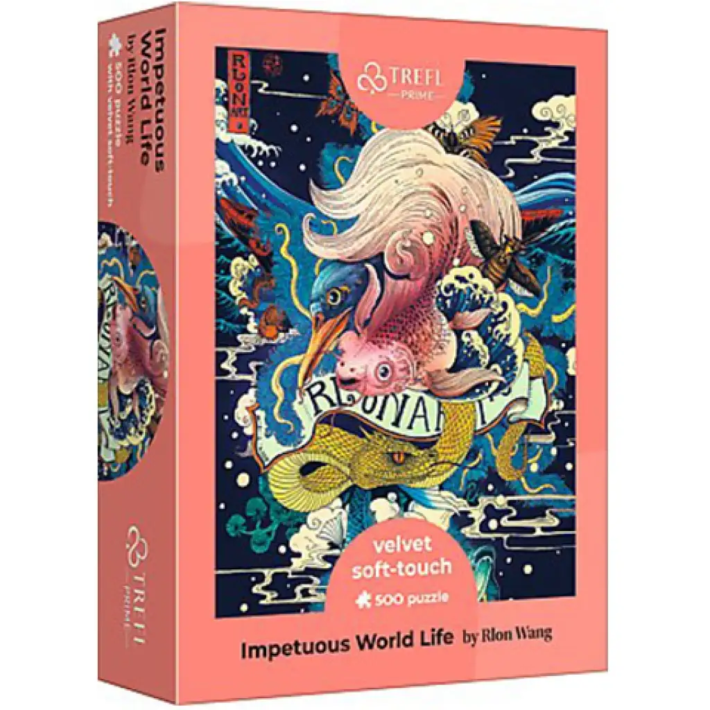 imagen de Rompecabezas de terciopelo suave Impetous World Life de 500 piezas - Trefl 1