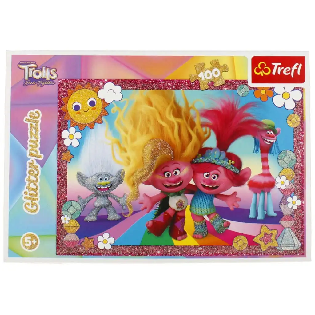 imagen de Rompecabezas de Trolls de 60 piezas - Trefl 1