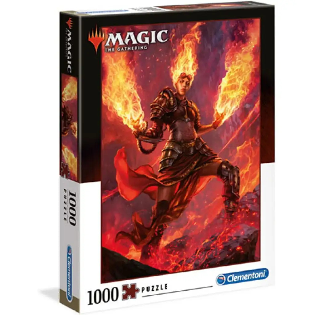 imagen de Rompecabezas HQC de Chandra de Magic the Gathering de 1000 piezas - Clementoni 1