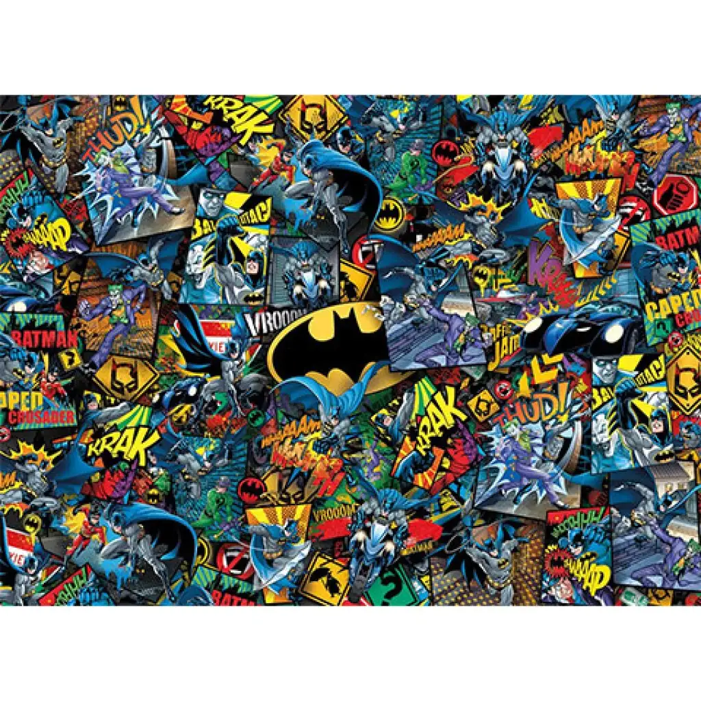 imagen de Rompecabezas imposible de Batman 1000 piezas - Clementoni 2