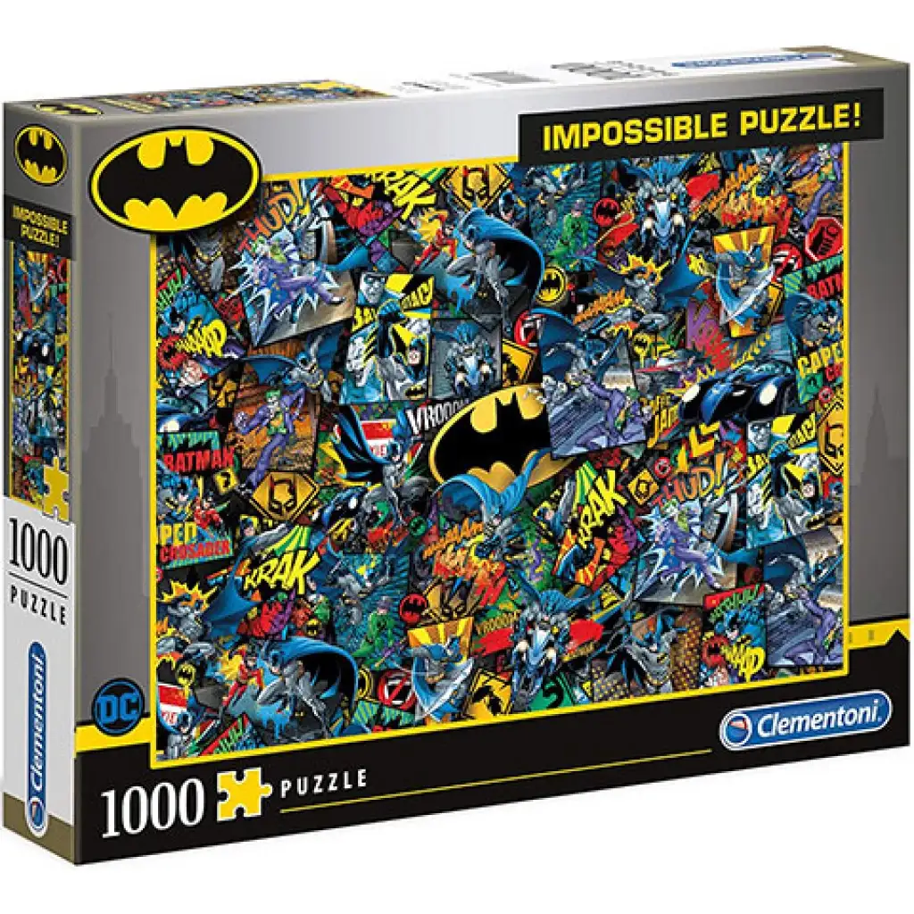 imagen de Rompecabezas imposible de Batman 1000 piezas - Clementoni 1