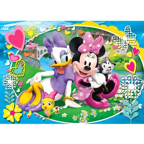 imagen de Rompecabezas maxi de 104 piezas de Minnie y Daisy - Clementoni 2