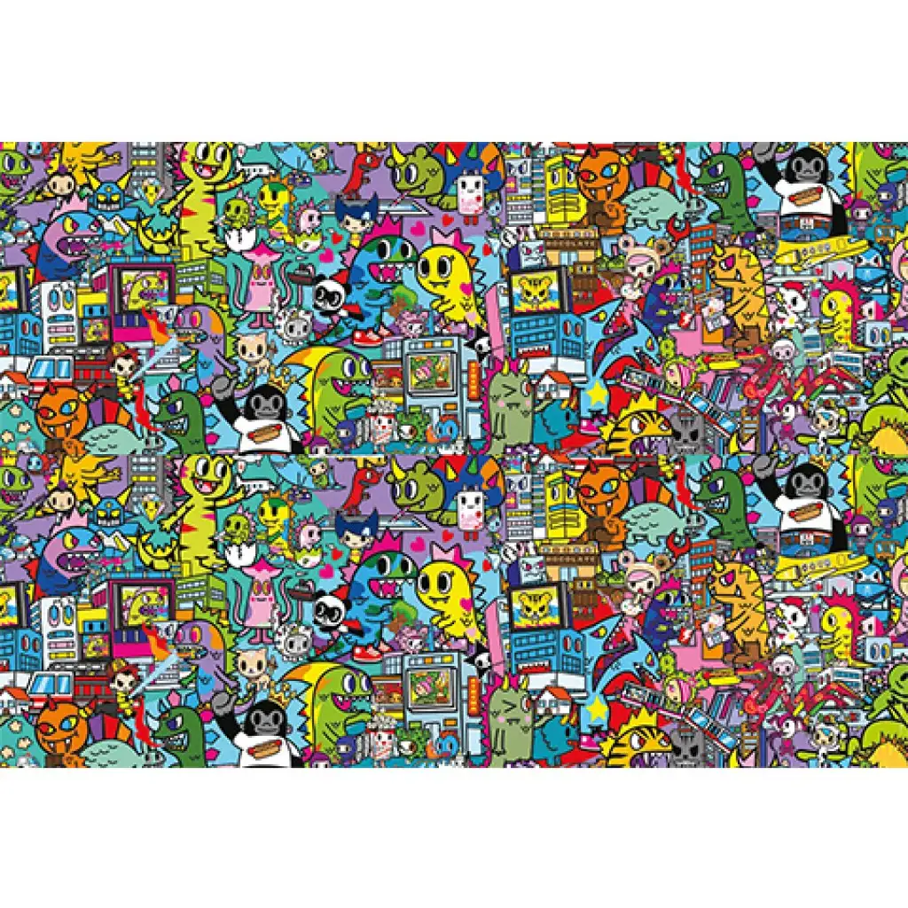 imagen de Rompecabezas panorámico de 1000 piezas Tokidoki - Clementoni 2