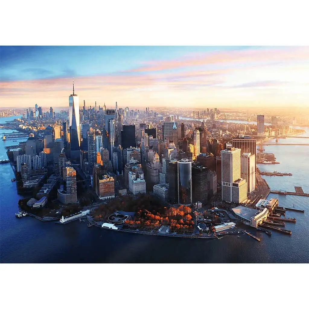 imagen de Rompecabezas premium de 1000 piezas de Manhattan, Nueva York - Trefl 2