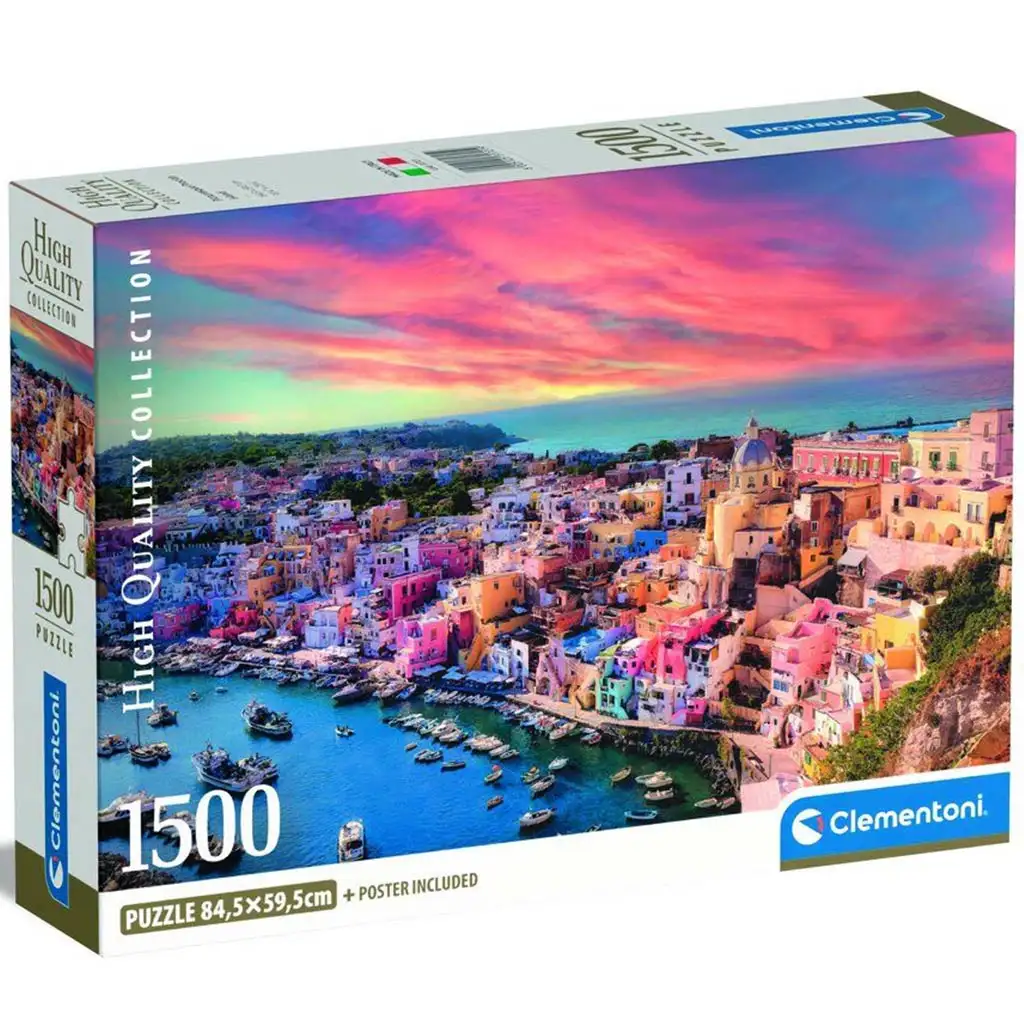 imagen de Rompecabezas Procida isla HQC 1500 piezas - Clementoni 1