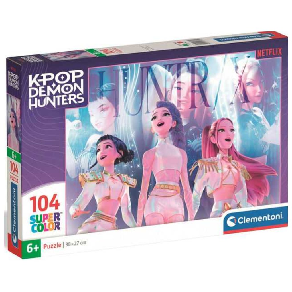 imagen de Rompecabezas Super Color de cazadores de demonios K-pop de 104 piezas 1
