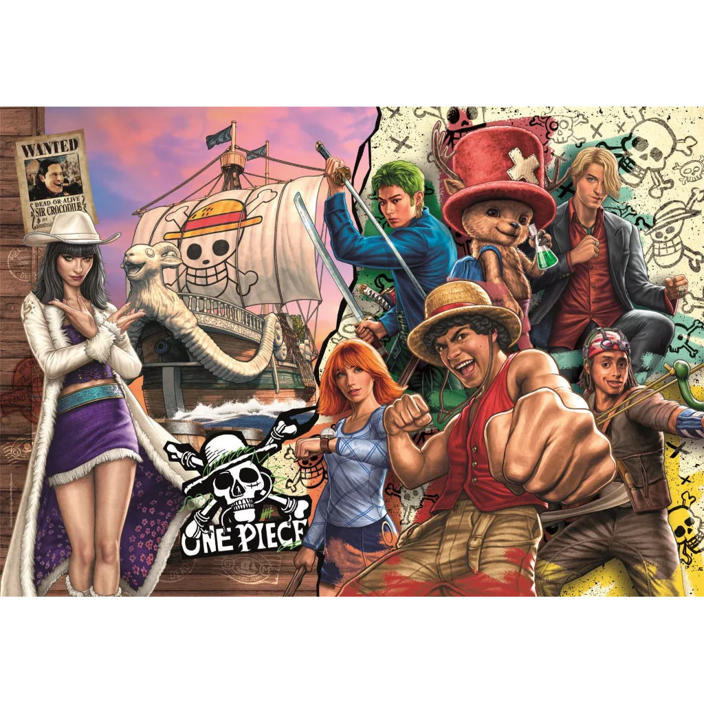 imagen de Rompecabezas Supercolor de 180 piezas de One Piece - Clementoni 2
