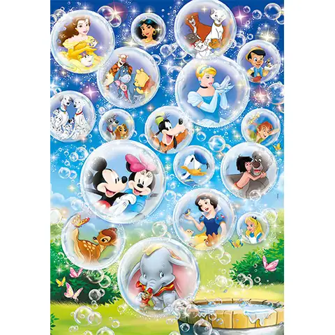 imagen de Rompecabezas Supercolor de héroes de Disney 104 piezas - Clementoni 2