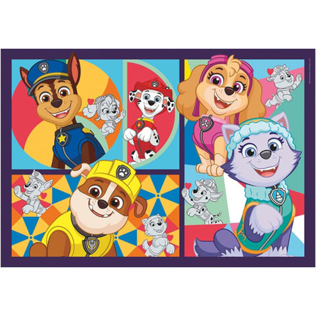 imagen de Rompecabezas Supercolor de Patrulla Canina de 30 piezas - Clementoni 2