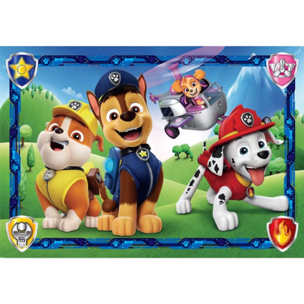 imagen de Rompecabezas Supercolor de Paw Patrol de 104 piezas - Clementoni 2