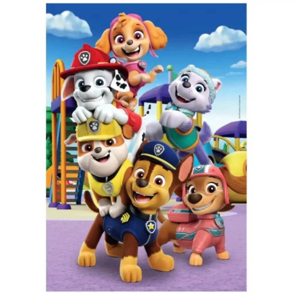 imagen de Rompecabezas Supercolor de Paw Patrol de 104 piezas - Clementoni 2