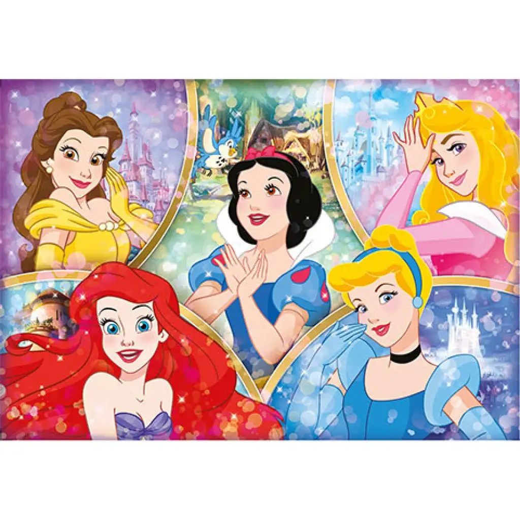 imagen de Rompecabezas Supercolor de Princesas Disney de 180 piezas - Clementoni 2