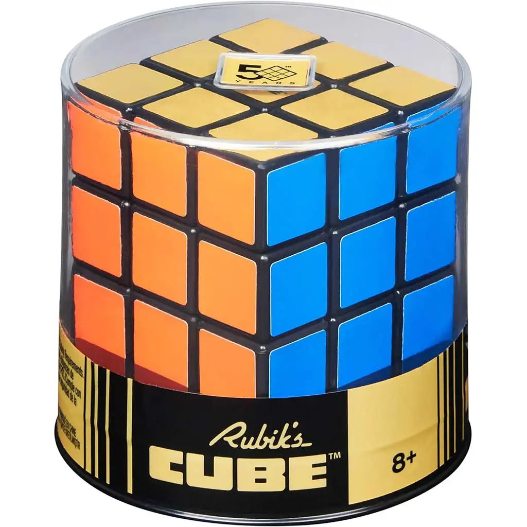imagen de Rubik 50. edición del aniversario 3x3 retro cubo - Spin Master 1