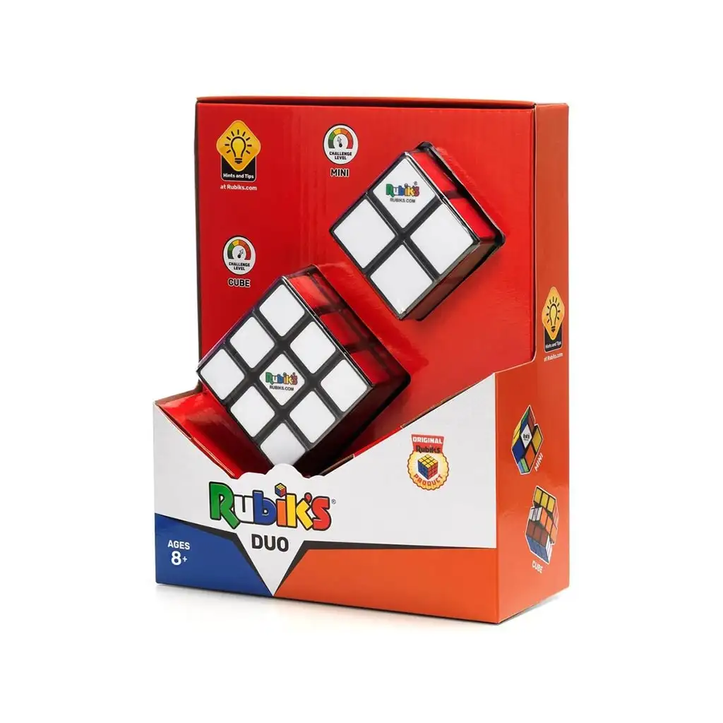 imagen de Rubik Cube Duo Pack juego lógico - Spin Master 1
