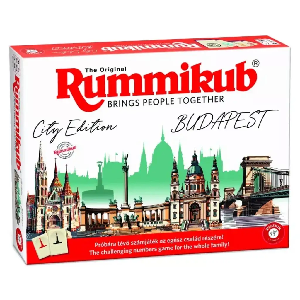 imagen de Rummikub Edición Ciudad Budapest - Piatnik 1