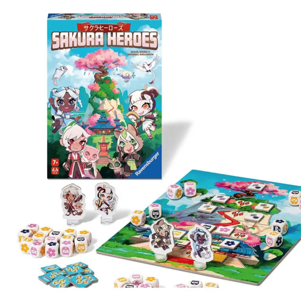 imagen de Sakura Heroes juego de mesa - Ravensburger 2