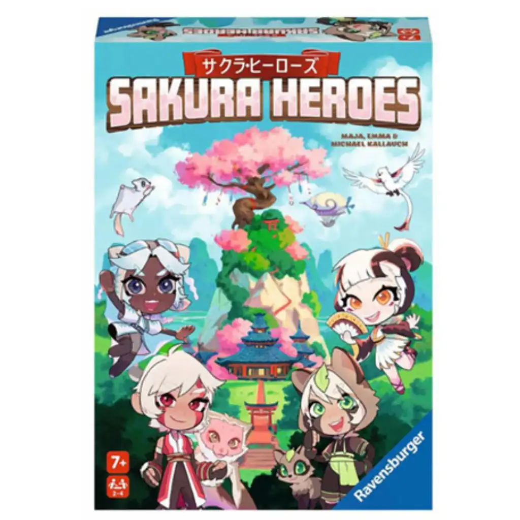 imagen de Sakura Heroes juego de mesa - Ravensburger 1