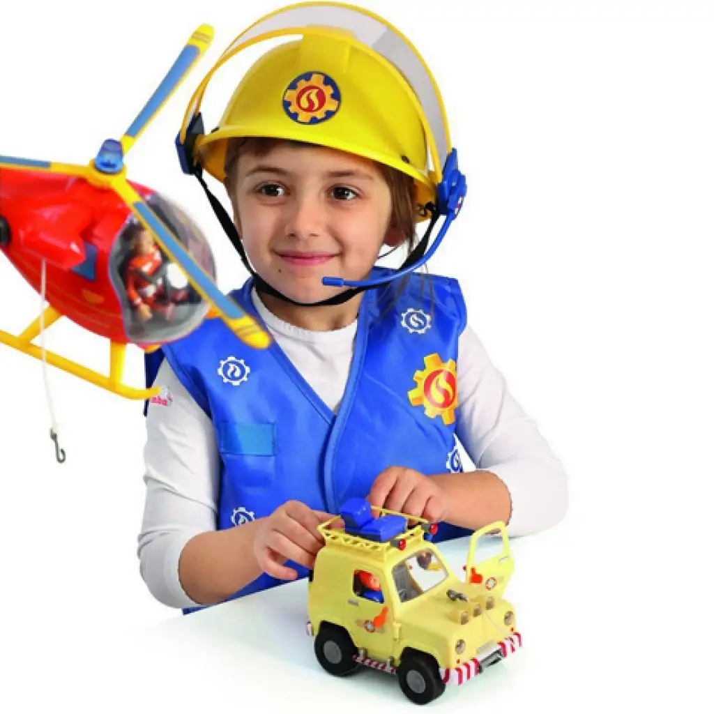 imagen de Sam, el bombero: Casco de bombero con micrófono - Simba Toys 3