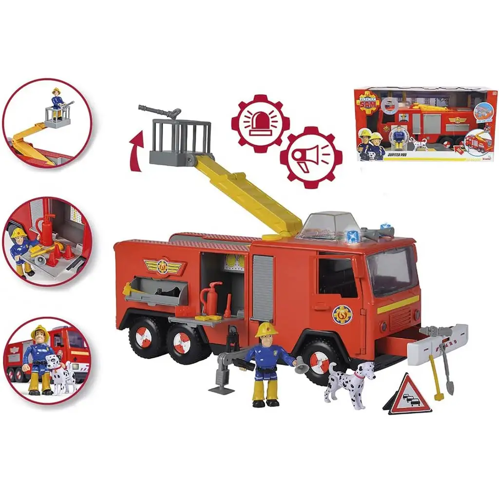 imagen de Sam el bombero: conjunto Jupiter con figura - Simba Toys 2