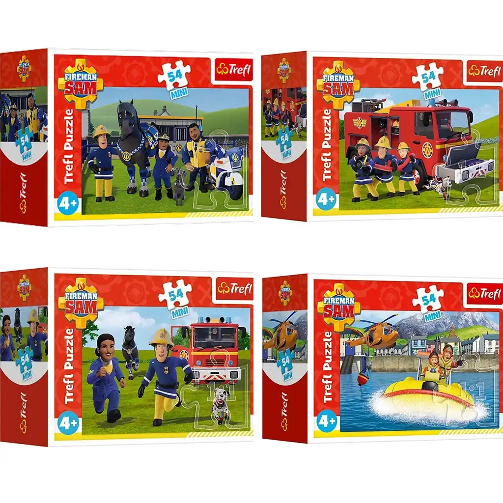 imagen de Sam el bombero en espera 54 piezas mini puzzle en varias versiones - Trefl 1