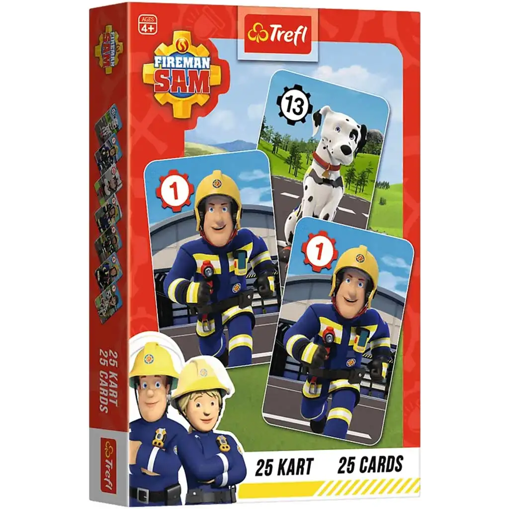 imagen de Sam el bombero: juego de cartas de Pedro el negro - Trefl 1