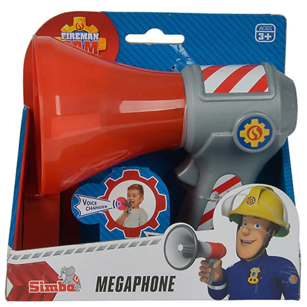 imagen de Sam el bombero: Megáfono altavoz - Simba Toys 1