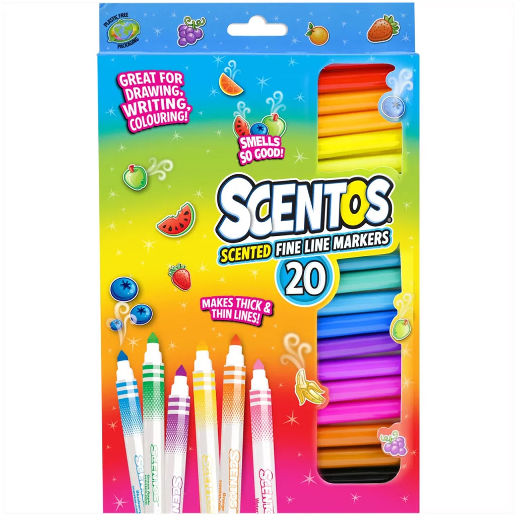 imagen de Scentos Aromático, fino marcador, 20 uds 1