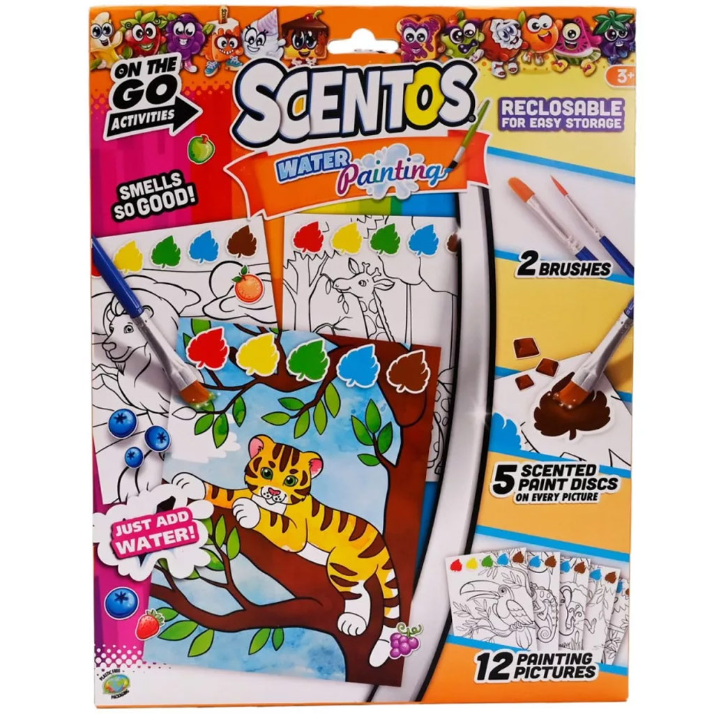imagen de Scentos Pintura mágica, Jungla, 12 unidades 1