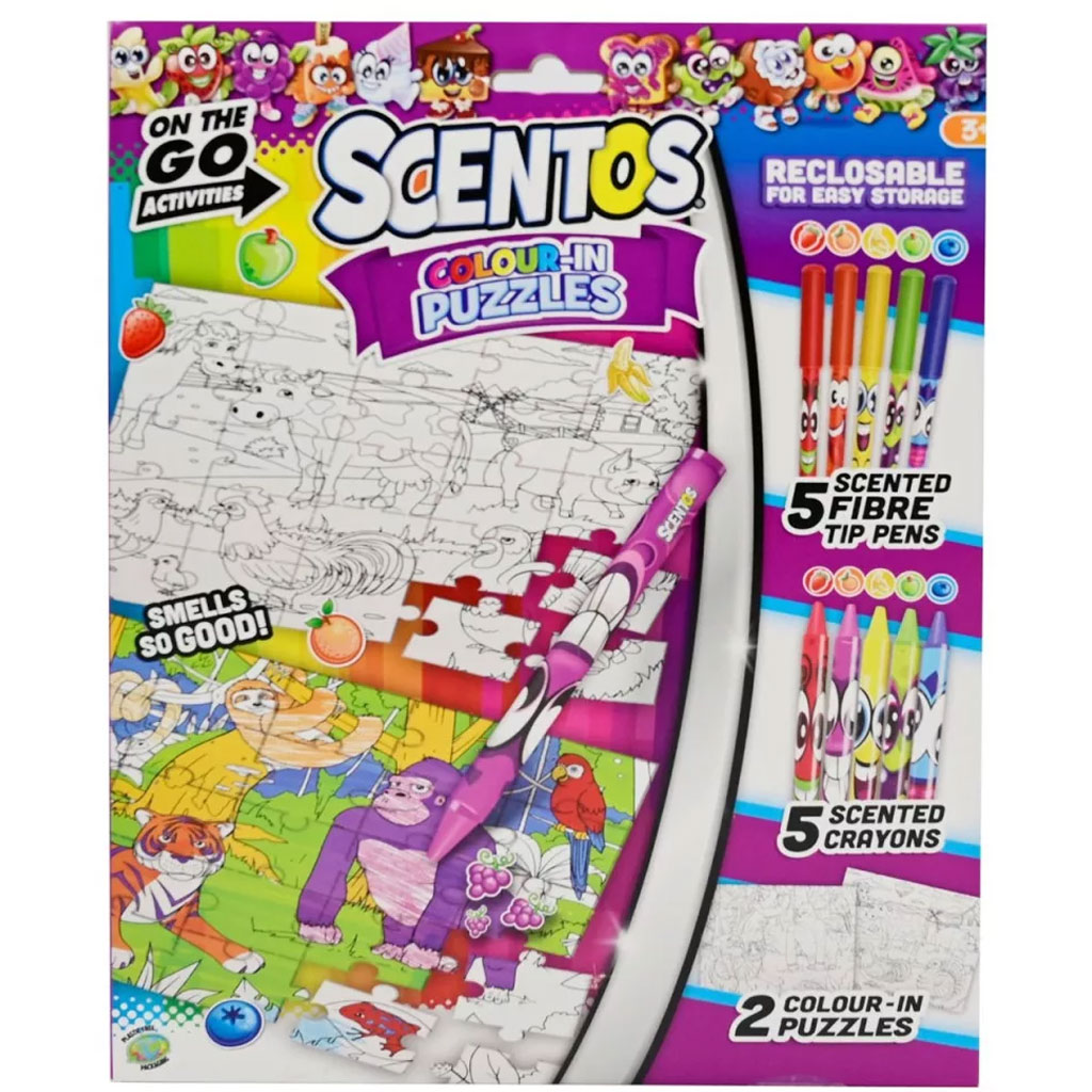 imagen de Scentos Puzzle para colorear 1