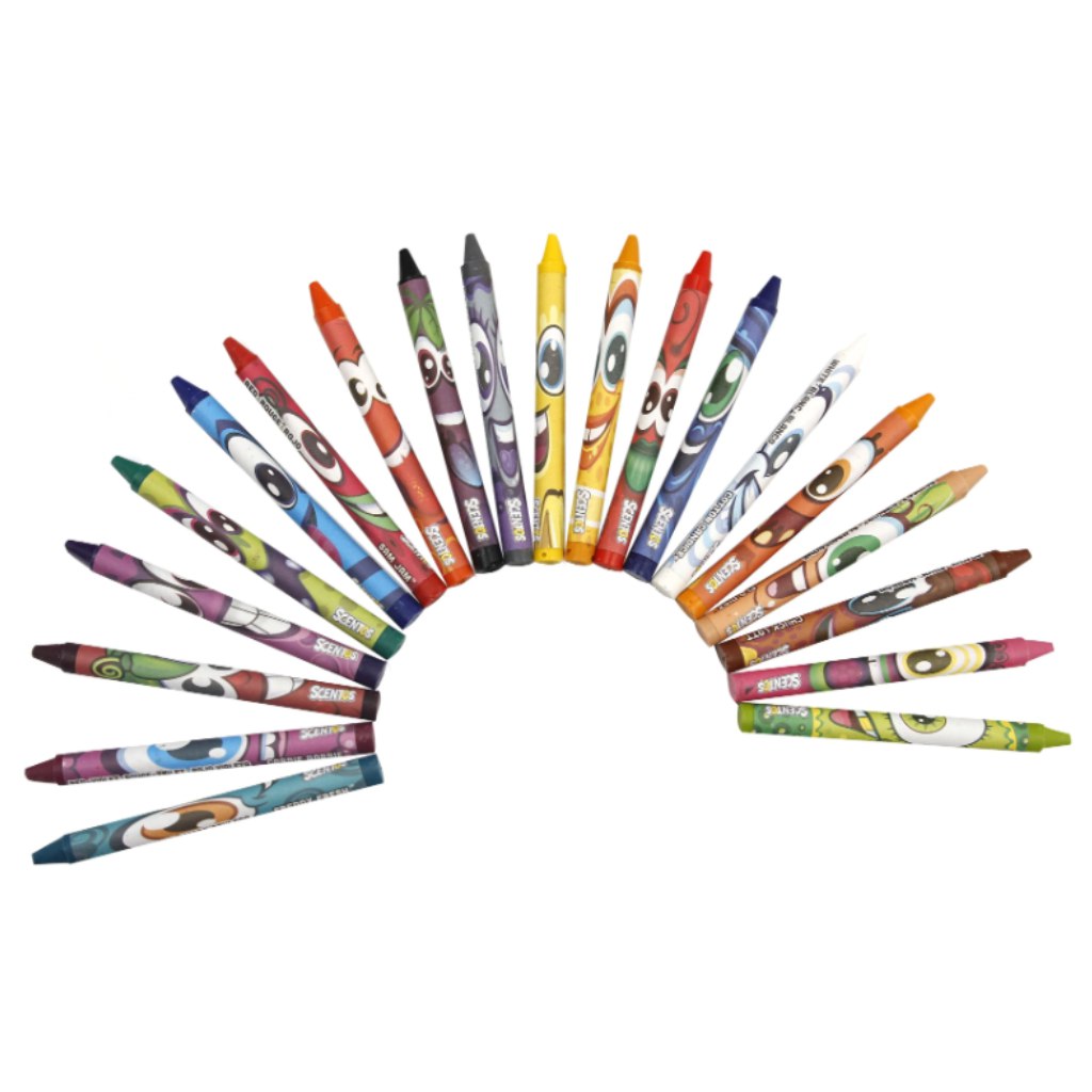imagen de Scentos: Set de crayones aromáticos de 20 unidades 2