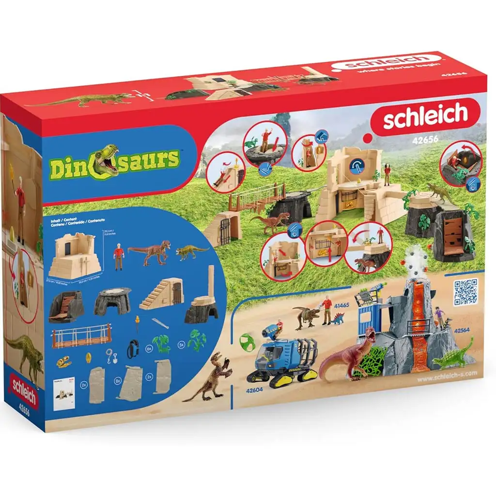 imagen de Schleich: Conjunto de Derrota del Templo de los Dinosaurios (42656) 2