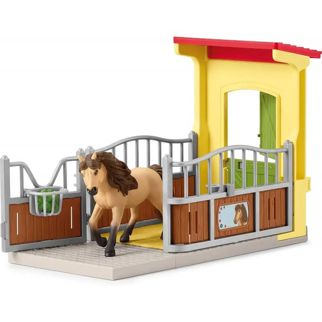 imagen de Schleich: Farm World - Caja de ponis Conjunto de semental islandés (42609) 3