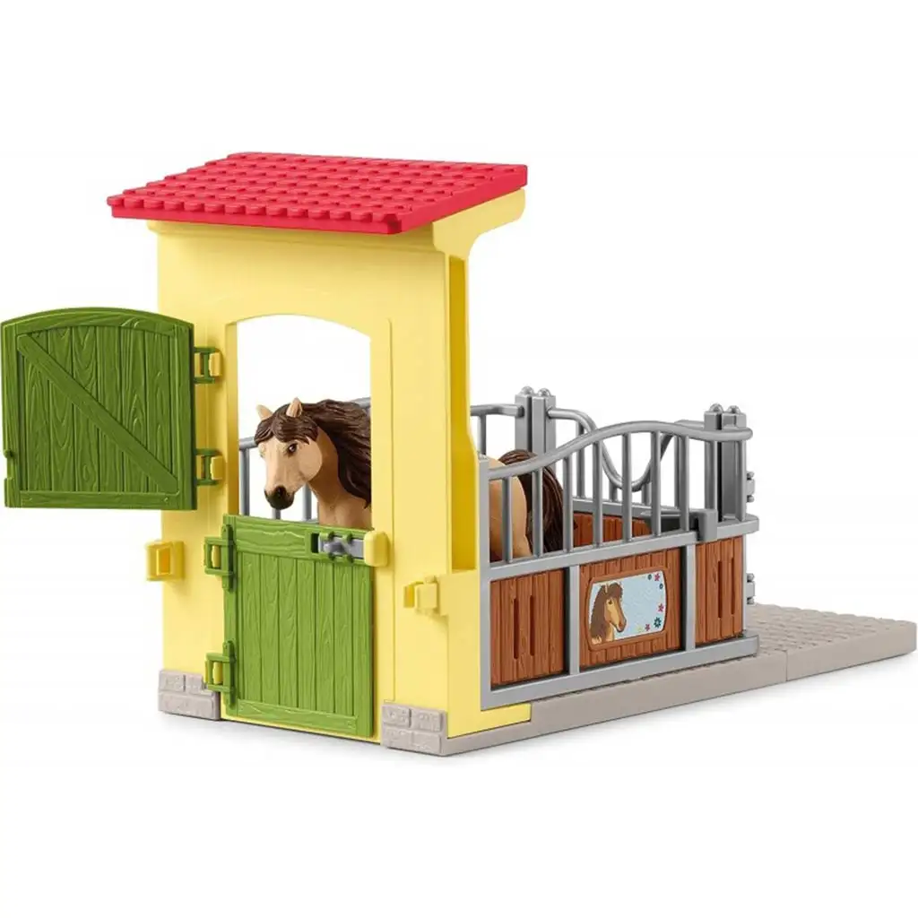 imagen de Schleich: Farm World - Caja de ponis Conjunto de semental islandés (42609) 4